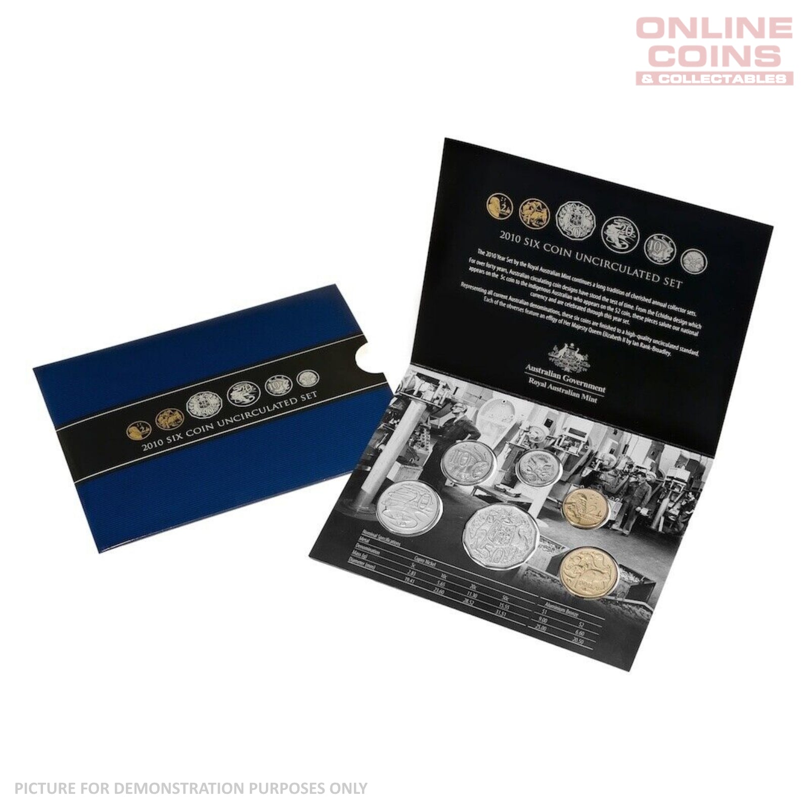 2010 Uncirculated Coin Year Set